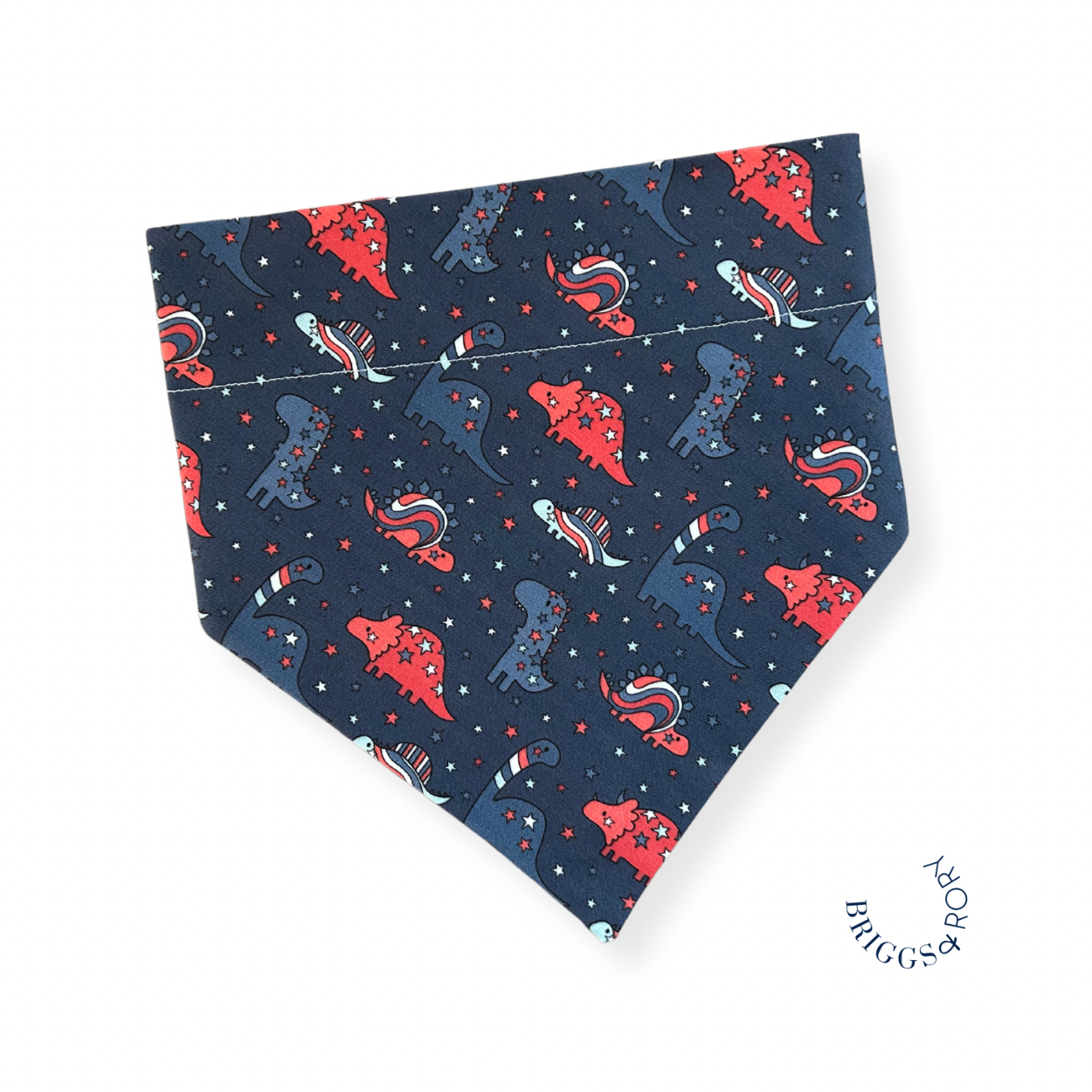 4th of July Dinosaur Dog Bandana