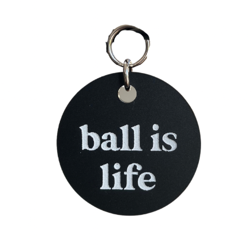 Ball Is Life Pet Tag