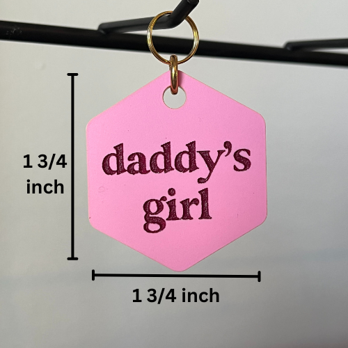 Daddy's Girl Pet Tag