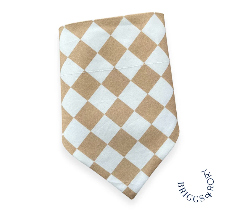 Checkered Dog Bandana