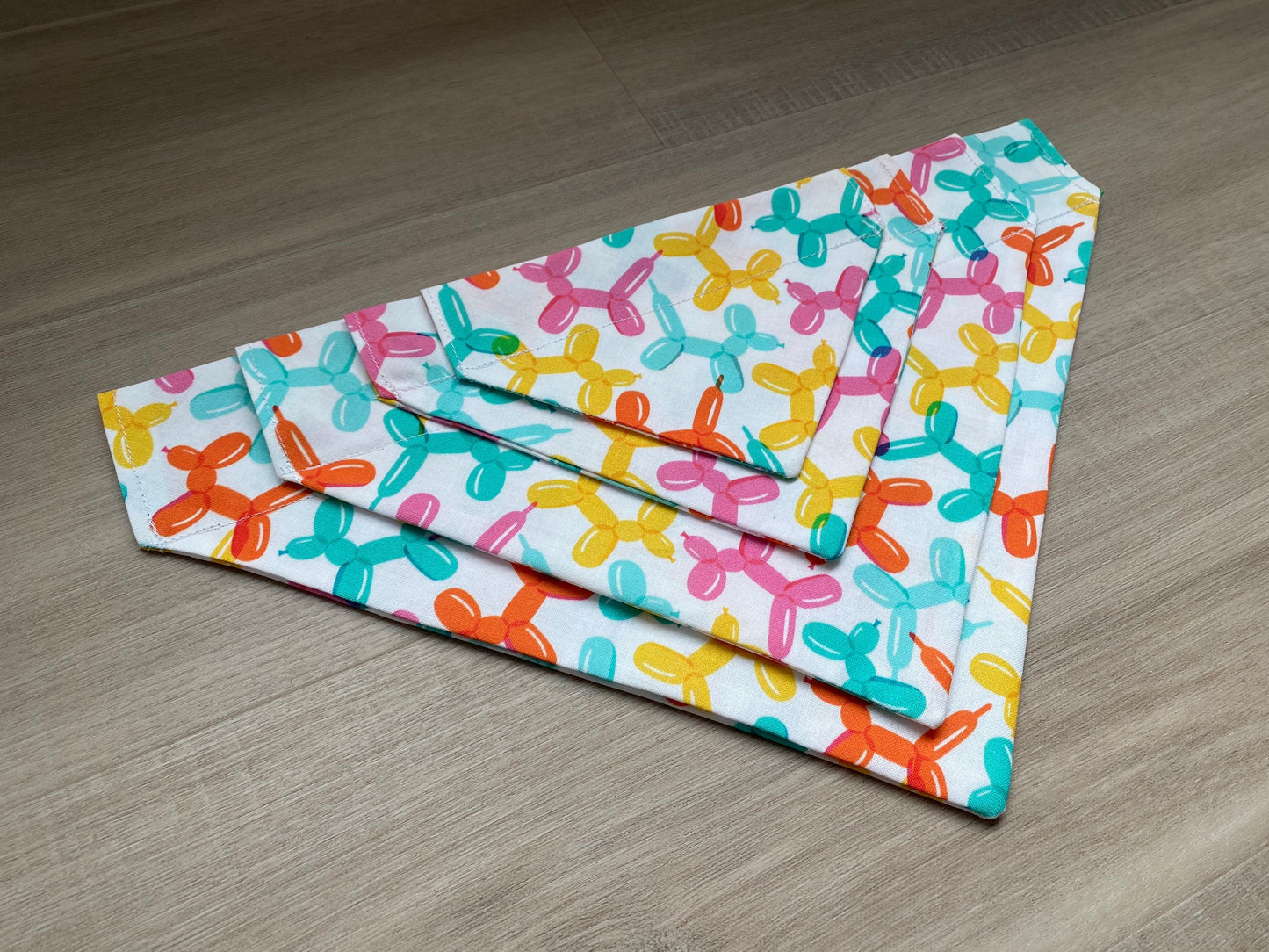 Birthday Balloon Over the Collar Dog Bandana