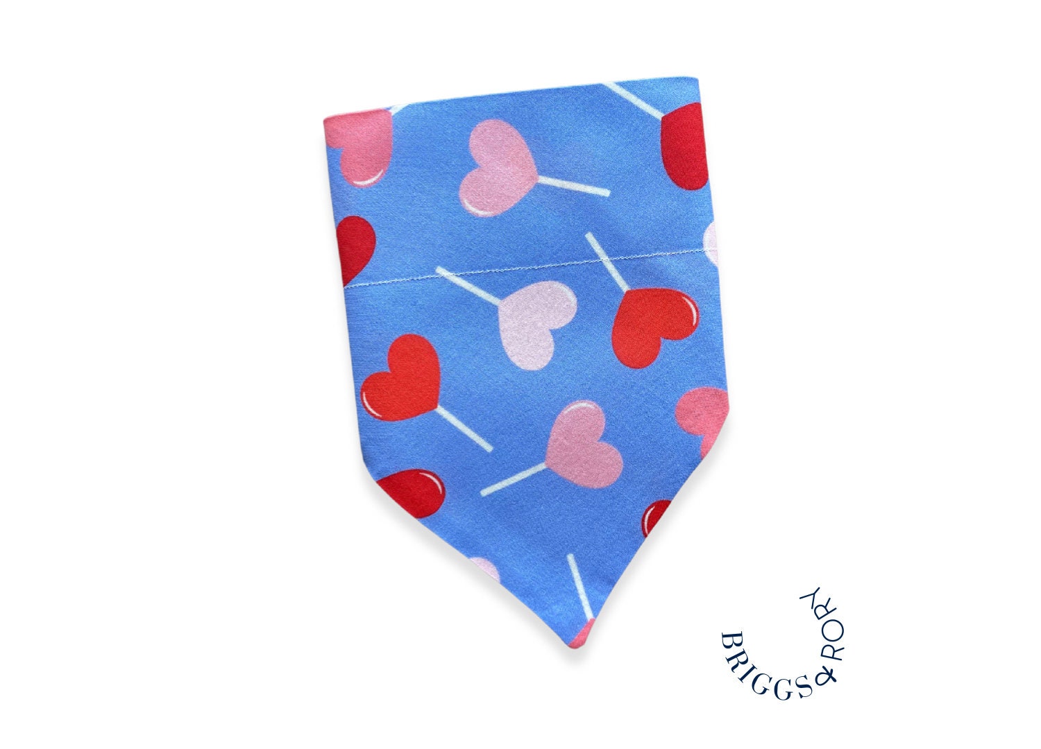 Heart Lollipop Dog Bandana