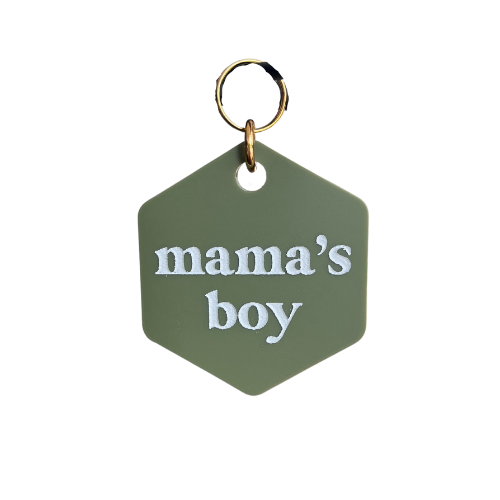 Mama's Boy Pet Tag