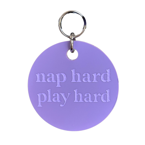 Nap Hard | Play Hard Pet Tag