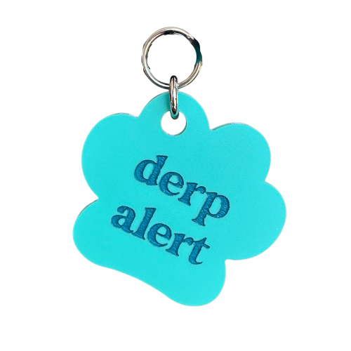 Derp Alert Pet Tag
