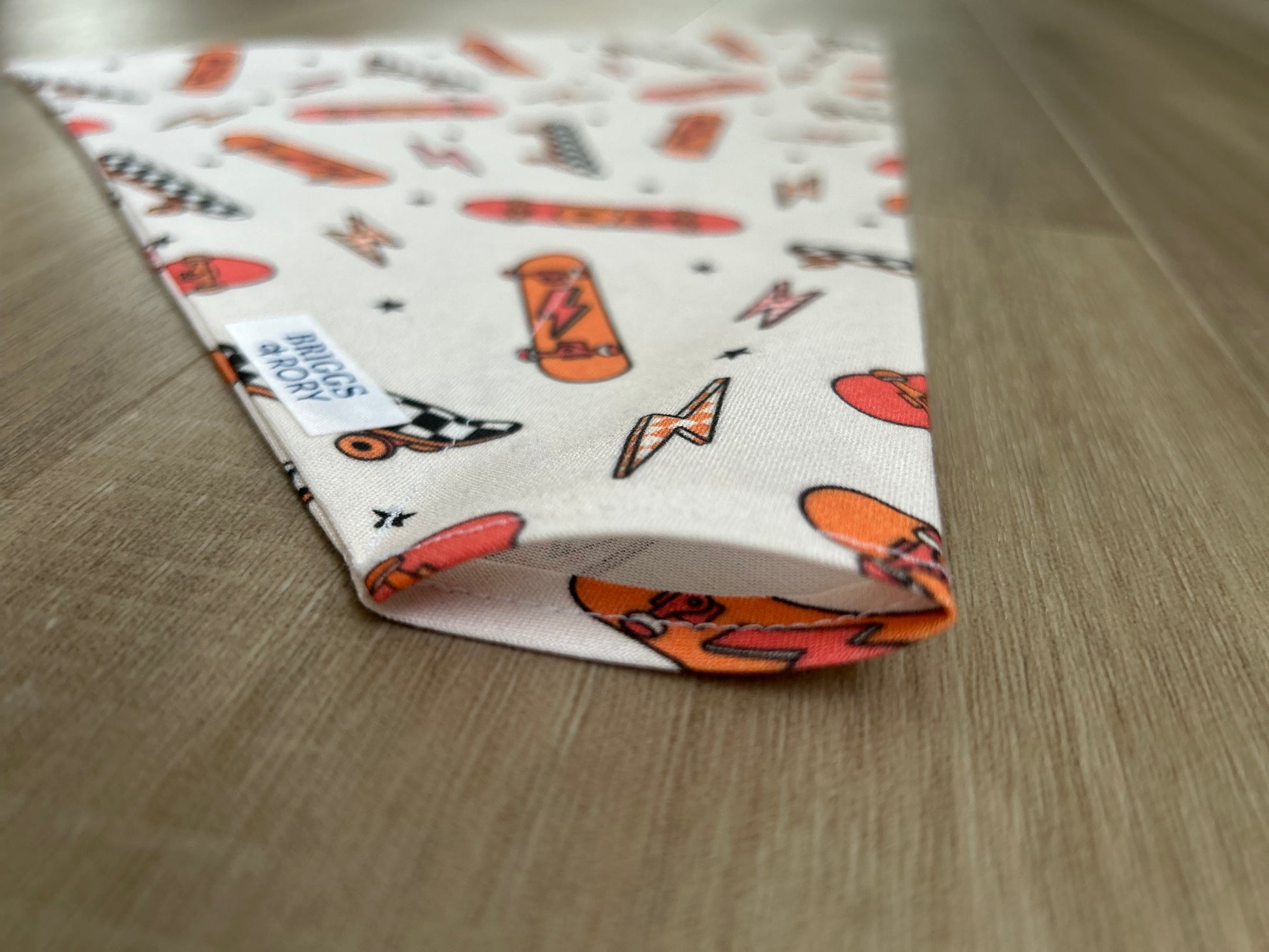 Skateboard dog bandana