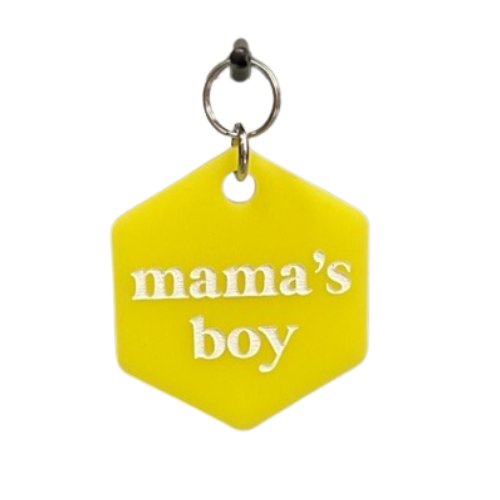 Mama's Boy Pet Tag