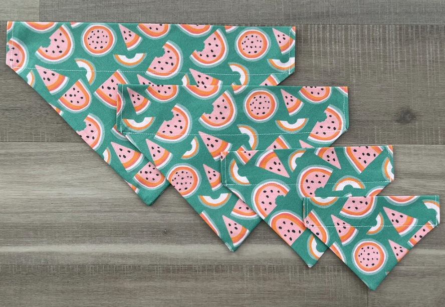 Watermelon Dog Bandana | Summer Canine Fashion - Briggs and Rory