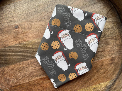 Santa Cookies Over the Collar Dog Bandana