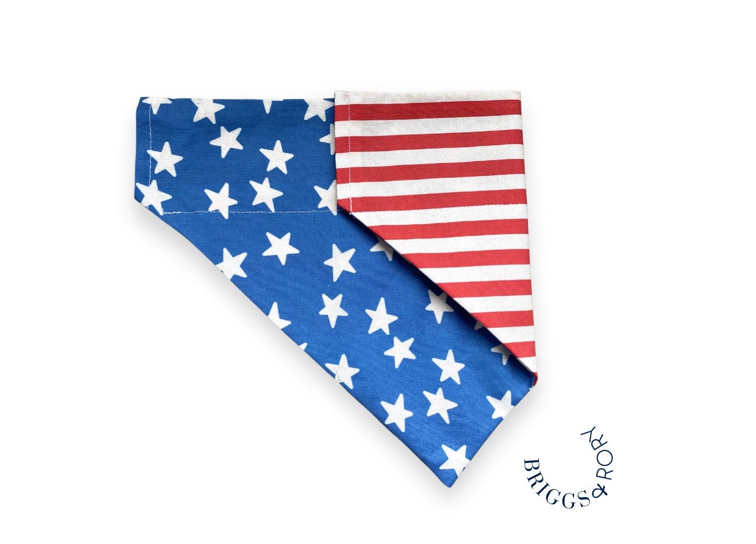 Stars and Stripes Reversible Dog Bandana