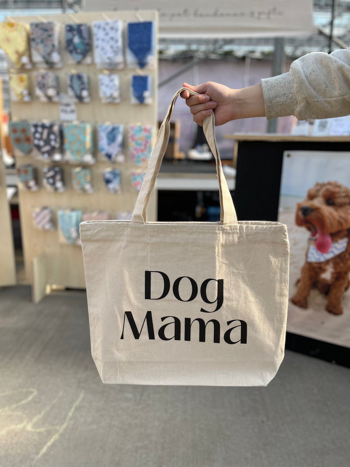 Dog Mama Tote Bag